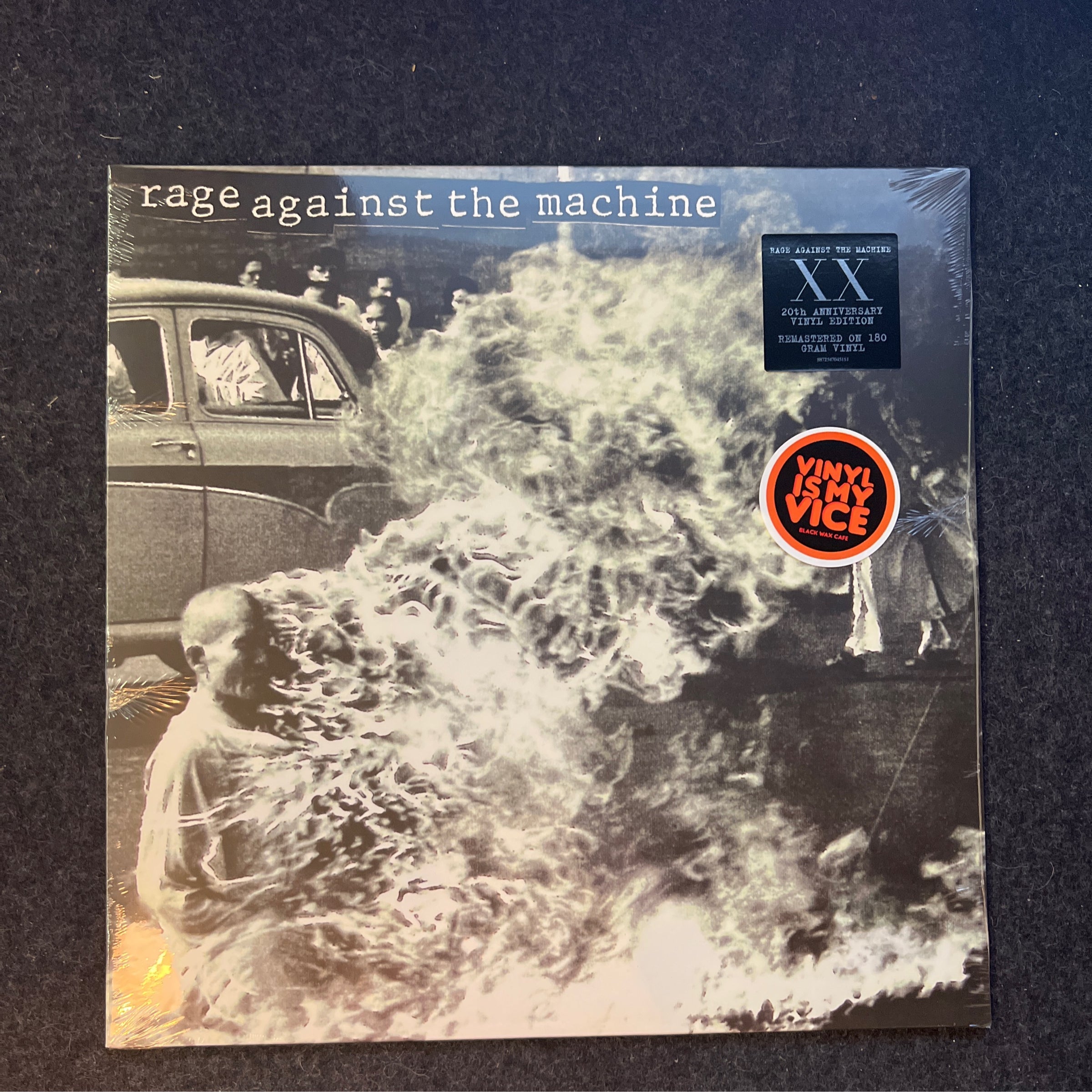 Rage Against The Machine - Self Titled 20th Ann 180g | Black Wax Cafe